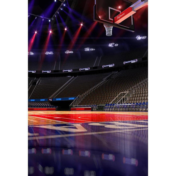 Basketball Backdrop Red Backgrounds G-317 – iBACKDROP