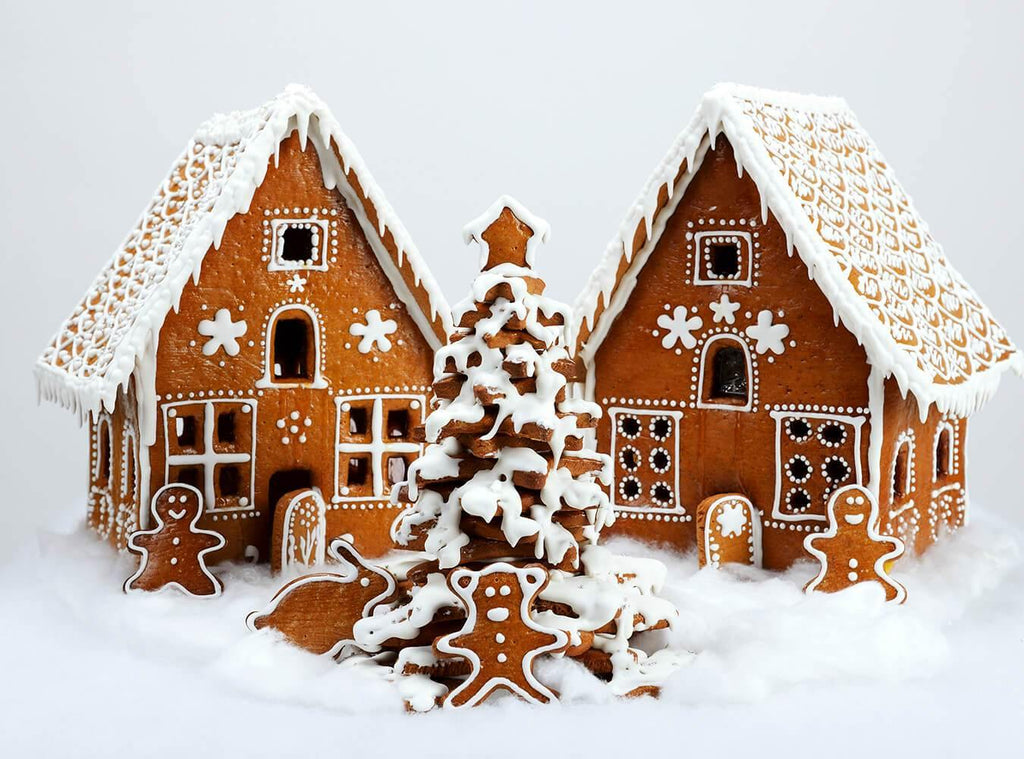 Christmas Gingerbread Houses Decoration Party Photo Backdrop IBD-24192 ...